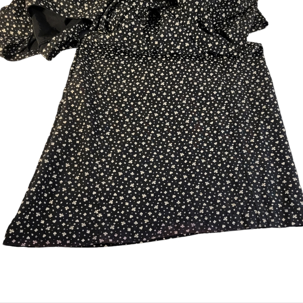 My Michelle Spade Diamond Heart Club Polka Dot AOP Vintage 80's Jumpsuit 11 - Picture 11 of 15